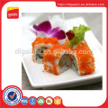 factory directly sale Orange caviar Frozen seasoned flying fish roe seasoned tobiko